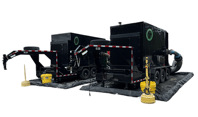 PenTex Equipment hero banner - industrial pump rental and fluid handling solutions